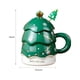 thumbnail image 3 of Taza de café de cerámica con árbol de Navidad, taza de mañana con árbol de Navidad, taza de té creativa, almacenamiento de té, tazas de agua para Verde perfecl Taza de café, 3 of 8