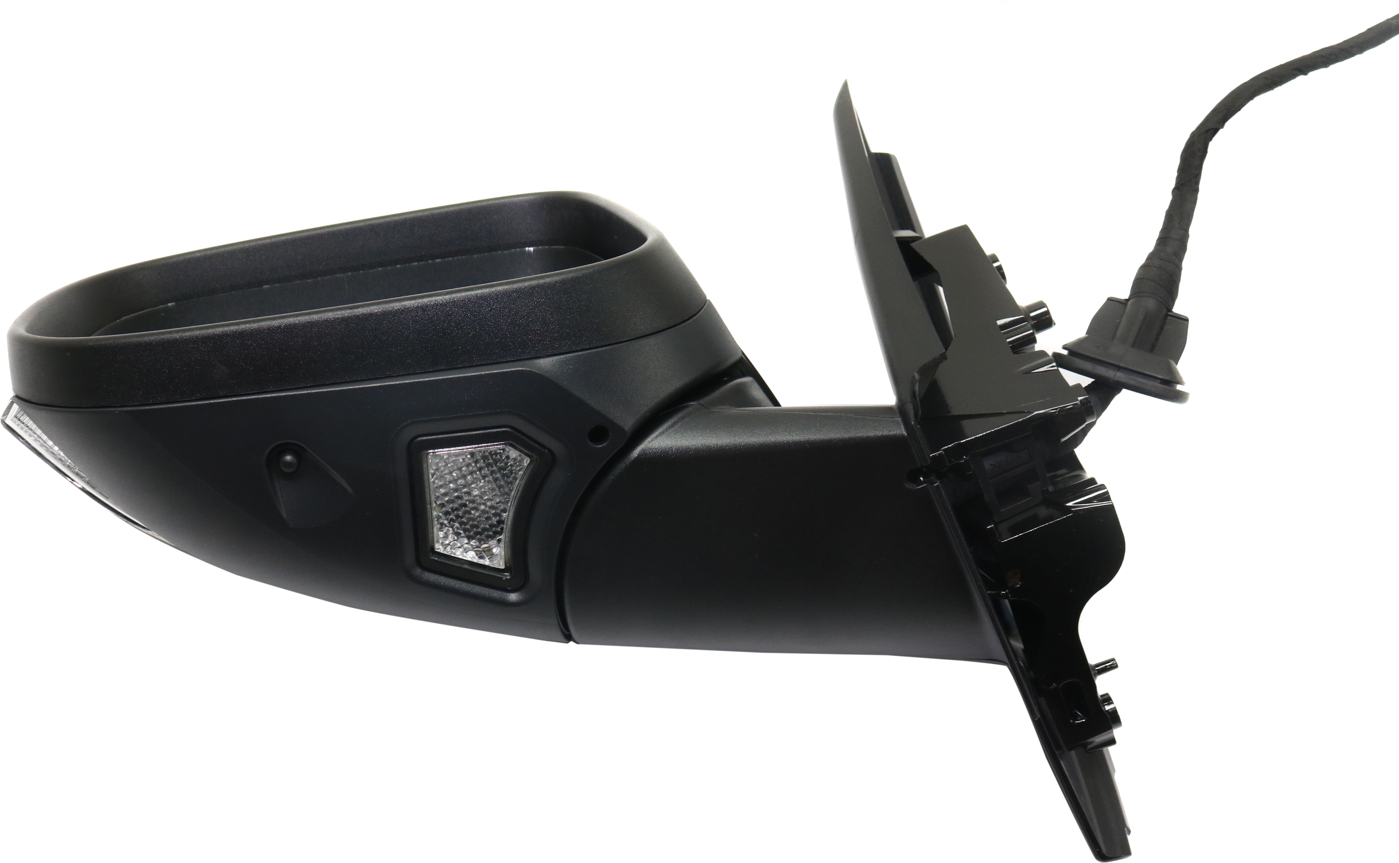 Mirror Compatible With 2011-2018 Volvo S60 2015-2018 V60 Left Driver Side Heated In-housing Signal Light Paintable Kool-Vue