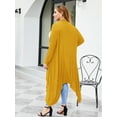 thumbnail image 5 of Weardear Women's Plus Size Cardigan Long Sleeve Open Front Drape Cardigans Lightweight Long Duster, 5 of 7