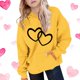 thumbnail image 1 of Sudadera con capucha para niños, con estampado degradado, mangas raglán, mangas largas, talla mediana a grande, informal, con capucha y bolsillos, blusa de poliéster para niños, 1 of 6