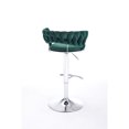 thumbnail image 3 of Set of 2 Height-Adjustable Green Bar Stools / Firm Seat for Long-Term Use, 3 of 6