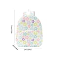 thumbnail image 3 of Mochila infantil para niñas: mini mochila de pana suave con estampado floral y correas ajustables para preescolar, jardín de infancia, viajes y aventuras al aire libre., 3 of 6