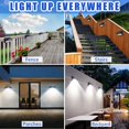 thumbnail image 2 of Baxia Technology Luces Solares Para Exteriores, Impermeables, 100 Luces Led Con Sensor De Movimiento Solar Con Gran Angular, Luces Solares De Seguridad Superbrillantes Para Jardín, Valla, Puerta Delan, 2 of 5