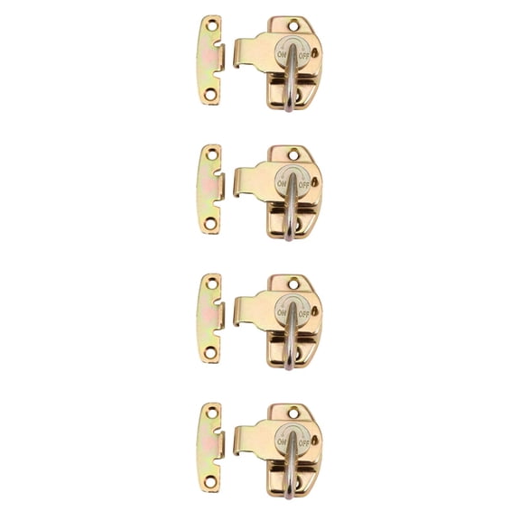 MLINS 4 Sets  Table Leaf Latch Training Table Buckle Conference Table Buckle Latch Hardware