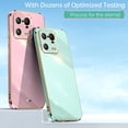 thumbnail image 2 of For Xiaomi 13 Pro XINLI Straight 6D Plating Gold Edge TPU Phone Case(Hawthorn,iPhone 16 Plus, 2 of 4