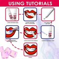 thumbnail image 4 of Juego de 2 gemas para hacer joyas de dientes, resistentes y con pegamento para luz de curado, adorno profesional, 4 of 5