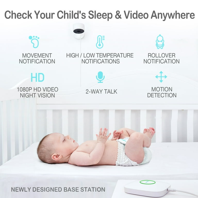 Sense-U Smart Baby Monitor 3+Camera, Audio, Video Baby Monitor