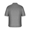 thumbnail image 6 of cfhntfmh Quarter-Zip Pullover Shirts for Men Summer Basic Solid Short Sleeve Lapel Golf Tops Muscle Sports Tees, 6 of 7