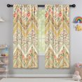 thumbnail image 5 of Blackout Kids Curtains,Pioneer Flower Floral Print Pattern Childrens Insulated Curtains Set Of 2,Bedroom Essentials,Toddler Room Decor 42"x63", 5 of 5