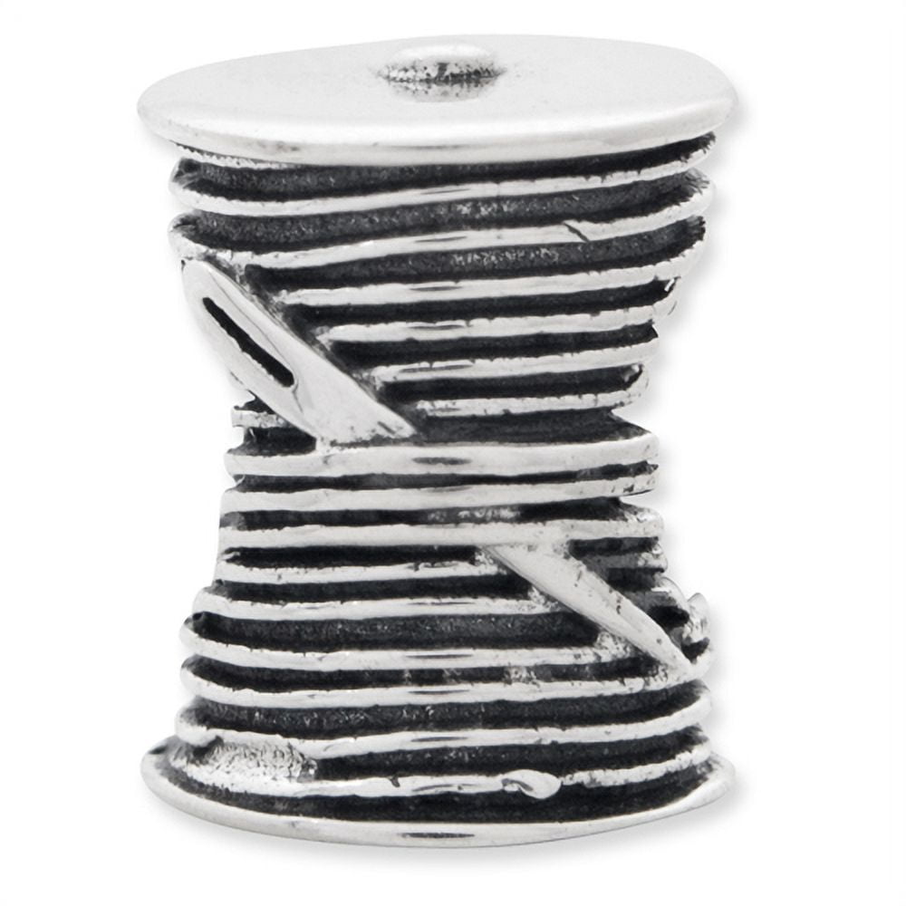 Reflection Beads Sterling Silver Reflections Thread & Needle Bead
