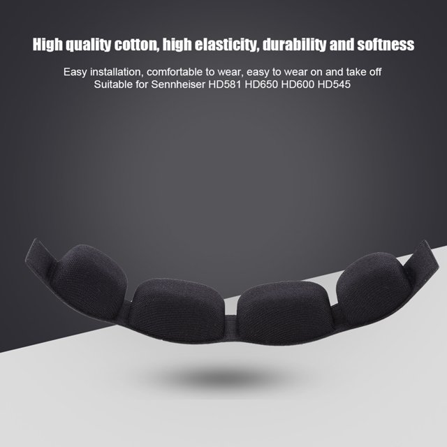Auriculares Diadema Almohadillas De Repuesto Algodón De Alta Durable Cómodo De Usar Sennheiser HD650 Para La Oficina En Casa Sennheiser HD581