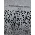 thumbnail image 6 of Slogan Printed Crew Neck T-Shirt, 6 of 6