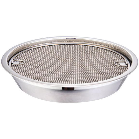 WORGEOUS Drain Rack Strainer Set with Tray, Frying Basket, Grease Tray, and Fruit Vegetable Draining Net