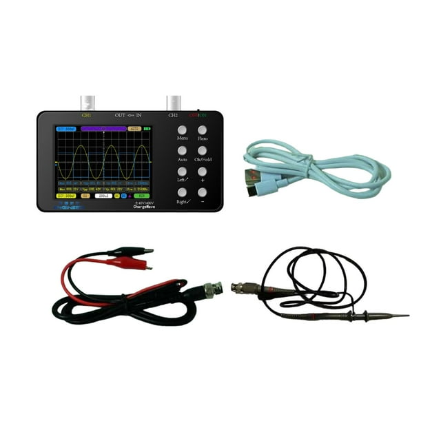 Osciloscopio digital de 2 canales, multiusos, robusto, de 10 MHz, automático, para coche y teléfono. Tipo B