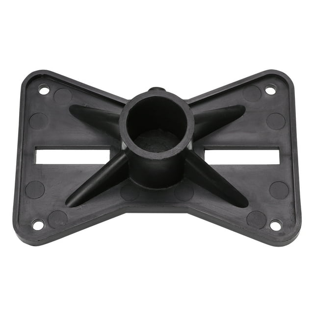 MERRYHAPY Durable Plastic Speaker Stand Base For Support Easy To Install Speaker Storage Holder Black