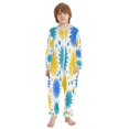 thumbnail image 2 of Vzayyk 4T-14Y Size Aviliable Cozy One-Piece Footless Sleeper Pajama Suns and Dots, 2 of 8