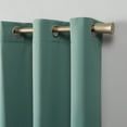 thumbnail image 2 of Mainstays Grommet Top Blackout Curtain Panel, 1 Panel, Aqua, 40" W x 63" L, 2 of 8