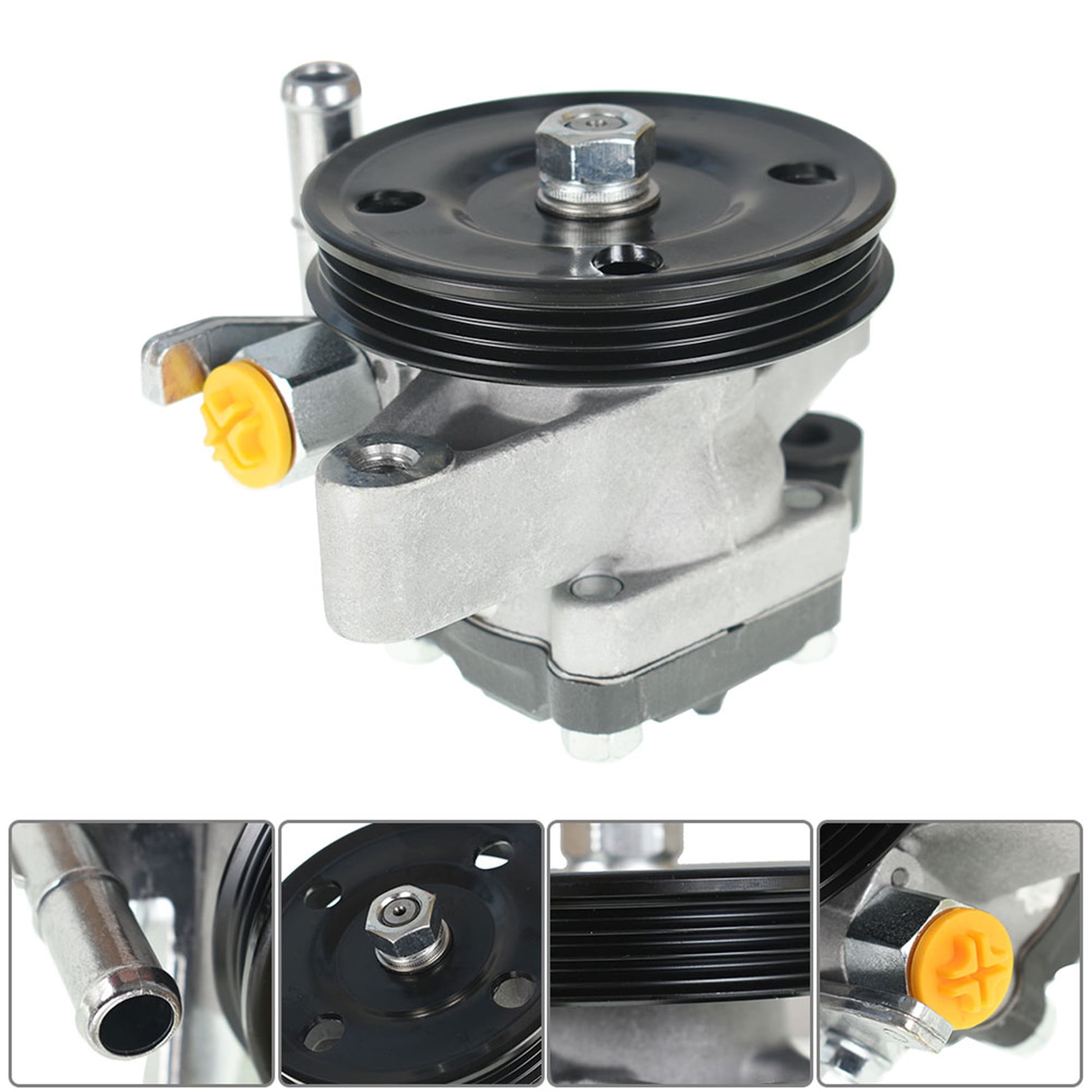 LABLT Power Steering Pump Fit for Hyundai Elantra Sedan 01-06 Tiburon Coupe 03-08 2.0L Fits select: 2005 HYUNDAI ELANTRA GT, 2003-2004 HYUNDAI ELANTRA GLS/GT