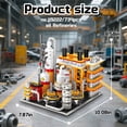 thumbnail image 2 of Remocguys Oil Refineries Building Sets Compatible with Lego Chemical Factory Plant Model Toy for Adults Boy 734PCS, 2 of 7