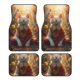 thumbnail image 1 of Balery Sunshine Flower Meditating Cat Juego de 4 Alfombrillas para Auto, Revestimientos de Caucho Resistente, Diseño Antideslizante, 1 of 7