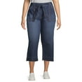 thumbnail image 4 of EV1 from Ellen DeGeneres Allie Wide Leg Front Tie Jeans Women's, 4 of 9