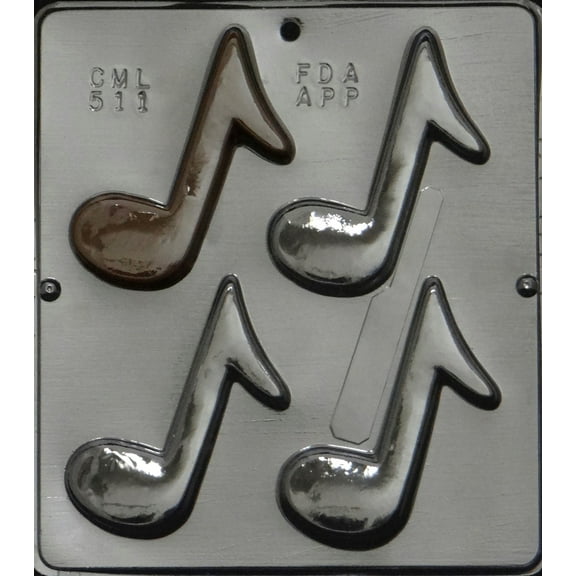 511 Musical Notes Chocolate Candy Mold