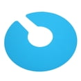 thumbnail image 3 of Silicone Waterproof Hair Cutting Cape - Round Blue, 3 of 19