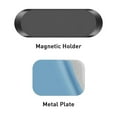 thumbnail image 2 of jesticaly Magnetic Car Phone Holder Dashboard Mini Strip Shape Stand For Metal GPS Car Mount for Wall 1Set, 2 of 6