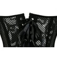 thumbnail image 4 of Grebrafan Corset Bridal Women Breathable Seamless Bustier Black 2XL, 4 of 5