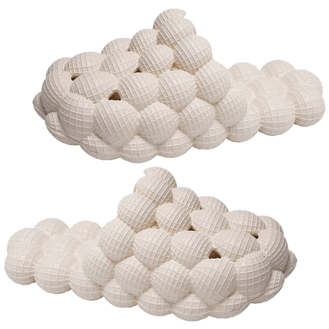 Zapatillas divertidas de verano Lychee SPA, zapatillas de diapositivas de burbujas de masaje EVA para hombres