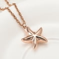 thumbnail image 5 of Starfish Memorial Jewelry Small Star Charm Cremation Urn Pendant Ashes Memorial Necklace Stainless Steel Urn Pendant, 5 of 6