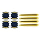 thumbnail image 1 of Pegatinas para manija de puerta de coche, cubierta protectora, tira reflectante, pegatina para auto, rasguño Amarillo 8PCS, 1 of 4