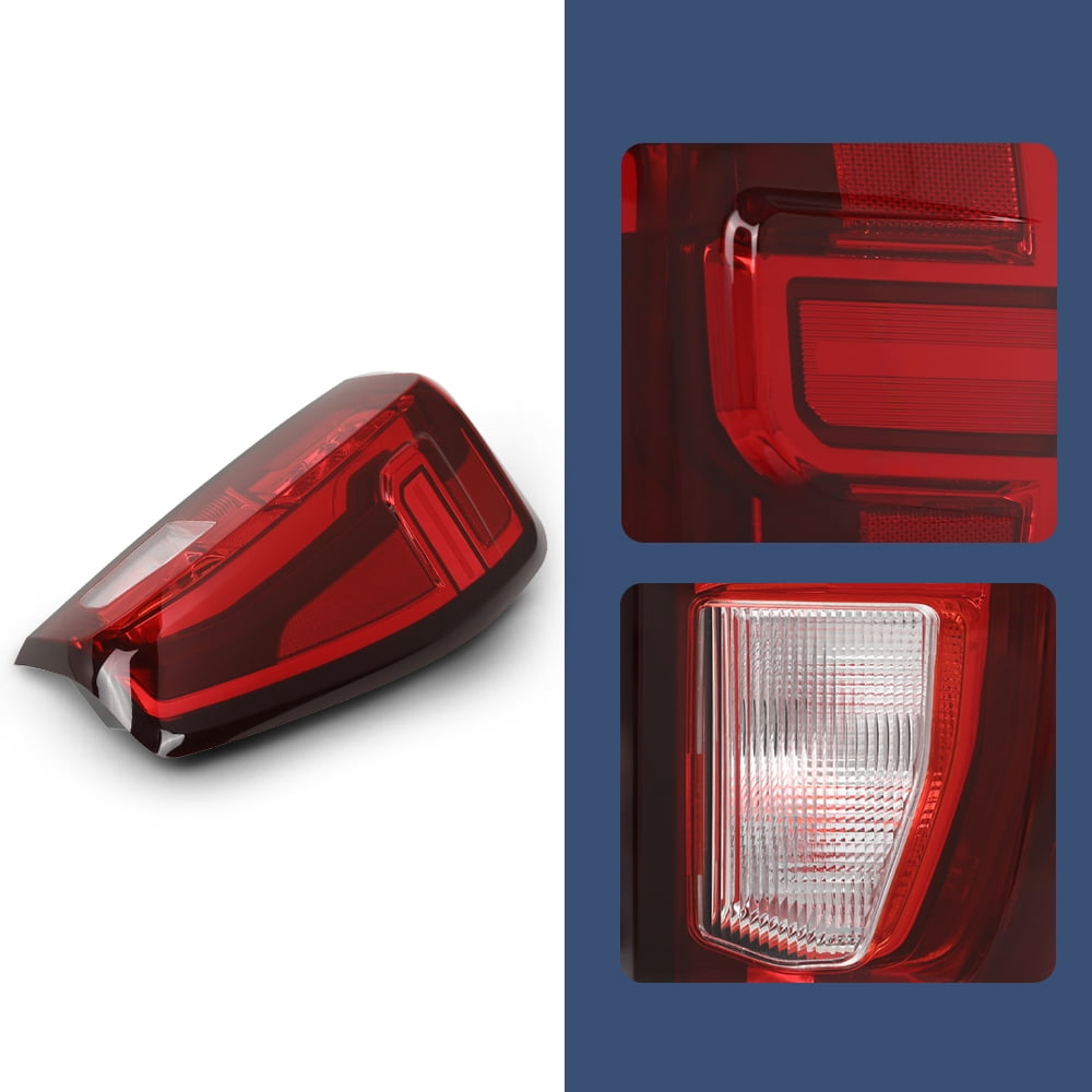 Pair Left&Right Tail Lights Lamps Fit For 2019-2023 GMC Sierra 1500 Factory Halogen