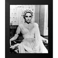 thumbnail image 2 of Hollywood Photo Archive 12x14 Black Modern Framed Museum Art Print Titled - Elizabeth Taylor - Cleopatra, 2 of 5