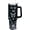 Black, variant on 40 oz Tumbler With Handle and Straw, Cat Tumbler With Leak Proof Lid, Reusable Stainless Steel Insulated Travel Coffee Mug, Gifts for Cat Lovers