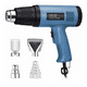 thumbnail image 1 of Pistola De Calor De Temperatura Regulable 4 Boquillas 2000w Azul, 1 of 4