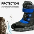 thumbnail image 3 of Ecetana Girls Boys Snow Boots Winter Waterproof Slip Resistant Cold Weather Shoes, 3 of 7