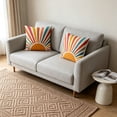 thumbnail image 6 of Lzobxe Soft Pillowcases, Fade Resistant Outdoor Cushion Cover, Coconuts Palm Embroidered Decorative Throw Pillow Cover for Garden Courtyard Chair, 6 of 6