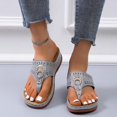 thumbnail image 7 of KBODIU Sandals Women Athletic Comfortable Outdoor Sandals with Arch Support Walking Sandals for Women Summer Wedge Slippers Wear Thick Bottom Casual Beach Sandals for Spot/Beach/Home Gray 39, 7 of 7
