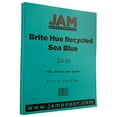 thumbnail image 2 of JAM Paper 8.5x11, 24lb Sea Blue, 100 per Pack, 2 of 2