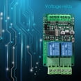 thumbnail image 3 of Modbus RTU Módulo de relé de 2 vías Comunicación de interfaz TTL/RS485 con indicador Hugtrwg Para estrenar, 3 of 9