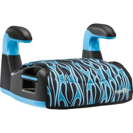 Evenflo Amp Select Car Booster Seat Blue Flames Evenflo Amp Select Car Booster Seat Blue Flames
