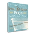 thumbnail image 2 of Tangletown Fine Art 'Indulge Yourself Aqua I' Vintage Advertisement on Wrapped Canvas, 2 of 2
