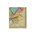 thumbnail image 4 of Historic Map - Germany - Burr 1834 - 23 x 27.63 - Vintage Wall Art, 4 of 5