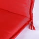 thumbnail image 3 of Cojín De Colchón Para Silla Sillón De Jardín Base De Terraza Silla Con Respaldo Alto 120x50x5cm - Rojo, 3 of 5