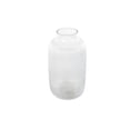 thumbnail image 6 of DecMode 14" Ribbed Glass Vase, 6 of 9
