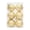A, variant on 6 Pack Red Christmas Ball Ornaments, Vintage Embossed Floral Pattern Plastic Tree Hanging Decorations for Front Door Window Mantel Fireplace Living Room Party 2.76"x2.36"