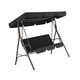 thumbnail image 4 of Funda para silla de columpio para jardín al aire libre, patio, silla de columpio, asiento y cubierta superior, toldo para sombrilla, color negro Methold  HA005105-16, 4 of 6