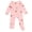 Pink, farm animals, variant on John Deere Tractor Zip Up Sleep N' Play Coverall Newborn to Infant
