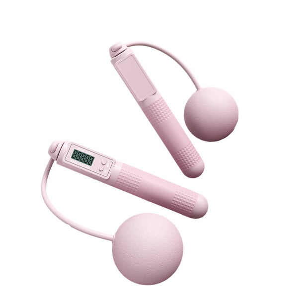 Cuerda para Saltar Yuarrent PVC Ergonómica Antideslizante Color Rosa